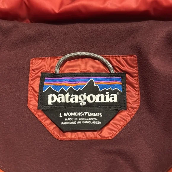 Patagonia Orange Bomber Puffy - Size L - Picture 4 of 5